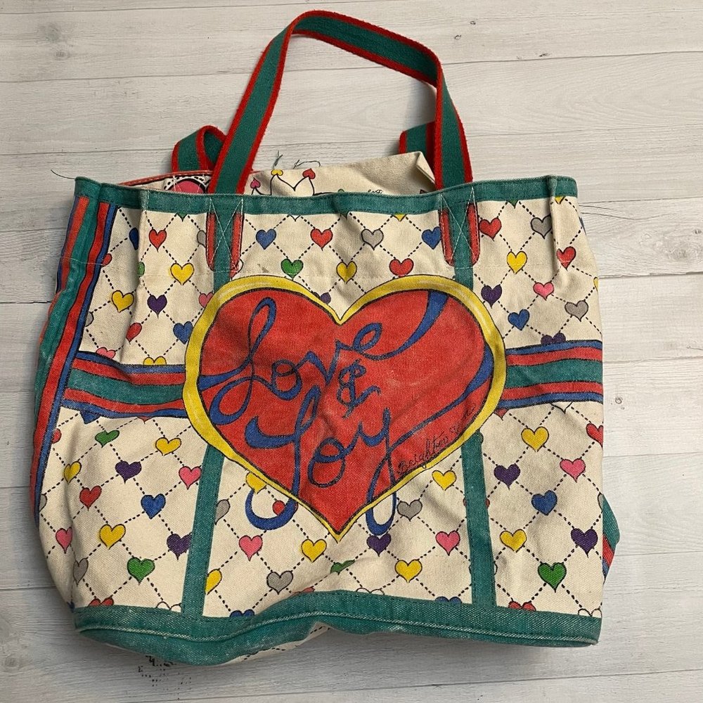 Brighton vintage love‎ & joy holiday bag